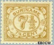 Suriname SU 82  1926 Drukwerkzegel 7½ cent  Gestempeld