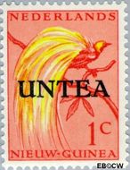 West-Nieuw-Guinea NG WNG1  1962 UNTEA opdruk 1 cent  Gestempeld