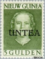 West-Nieuw-Guinea NG WNG11  1962 UNTEA opdruk 500 cent  Gestempeld