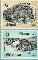 Gibraltar gib 463#464  1983 C.E.P.T.- Grote werken menselijke geest  Postfris