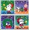Gibraltar gib 984#988  2001 Peanuts striptekeningen  Postfris