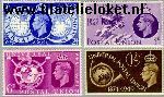 Groot-Brittannië grb 241#244  1949 U.P.U.  Postfris