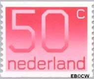 Nederland NL 1113a 1979 Cijfer type 'Crouwel' Postfris 50