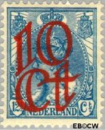 Nederland NL 118  1923 Opruimingsuitgifte 10#12½ cent  Ongebruikt