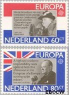 Nederland NL 1207#1208 1980 C.E.P.T.- Bekende personen Postfris