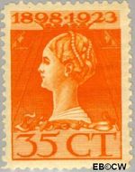 Nederland NL 127  1923 Koningin Wilhelmina- Regeringsjubileum 35 cent  Ongebruikt