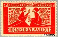 Nederland NL 135  1923 Tooropzegels 10+5 cent  Ongebruikt