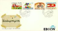 Nederland NL E153 1976 Kindertekeningen FDC zonder adres