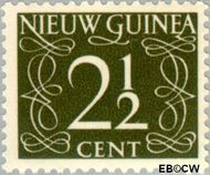 Nieuw-Guinea NG 3  1950 Type 'van Krimpen' 2½ cent  Gestempeld