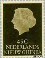Nieuw-Guinea NG 33  1954 Type 'En Profile' 45 cent  Gestempeld