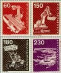 Berlin ber 582#586  1978 Industrie en techniek  Postfris