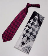 M.C. Escher stropdas rood