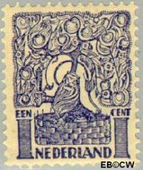 Nederland NL 110  1923 Diverse voorstellingen 1 cent  Ongebruikt