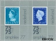 Nederland NL 1101-1102 1976 Int. Postzegeltentoonstelling Amphilex '77 Postfris