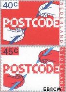 Nederland NL 1151#1152 1978 Invoering postcode Postfris