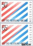 Nederland NL 1266#1267 1982 Betrekkingen Nederland-U.S.A. Postfris
