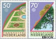 Nederland NL 1353#1354 1986 C.E.P.T.- Natuur en milieu Postfris