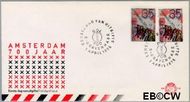 Nederland NL E138 1975 Amsterdam FDC zonder adres