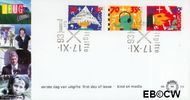 Nederland NL E315 1993 Kind en media FDC zonder adres
