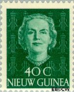 Nieuw-Guinea NG 14  1950 Type 'En Face' 40 cent  Gestempeld