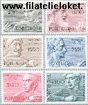 POR 1130#1135 Postfris 1971 Portugese beeldhouwers