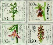 Berlin ber 724#727  1984 Orchideeën  Postfris