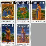 Gibraltar gib 847#851  1998 Drie Koningen  Postfris