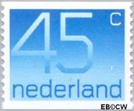 Nederland NL 1112a  1976 Cijfer type 'Crouwel' 45 cent  Gestempeld