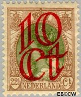 Nederland NL 120  1923 Opruimingsuitgifte 10#22½ cent  Ongebruikt