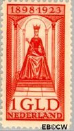 Nederland NL 129  1923 Koningin Wilhelmina- Regeringsjubileum 100 cent  Ongebruikt