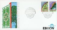Nederland NL E235 1986 C.E.P.T.- Natuur en milieu FDC zonder adres