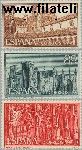 SPA 1147#1149 Postfris 1959 Kloosters en abdijen