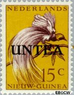 West-Nieuw-Guinea NG WNG14  1962 UNTEA opdruk 15 cent  Gestempeld