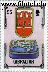 Gibraltar gib 694#  1994 Architectonisch erfgoed  Postfris
