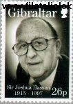 Gibraltar gib 813#  1997 Hassan, Sir Joshua  Postfris