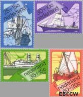 Nederland NL 1026#1029 1973 Schepen Postfris