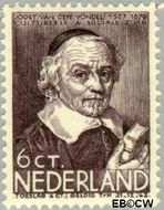 Nederland NL 298  1937 Bekende personen 6+4 cent  Gestempeld
