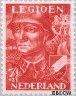 Nederland NL 402  1942 Voorzieningsfonds Nederlands legioen 7½+2½ cent  Gestempeld