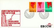 Nederland NL E108 1970 Hartstichting FDC zonder adres