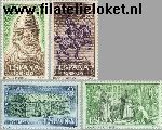 SPA 1334#1337 Postfris 1962 El Cid