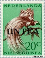 West-Nieuw-Guinea NG WNG15  1962 UNTEA opdruk 20 cent  Gestempeld