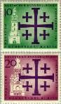 Berlin ber 215#216  1961 Evangelische Kerkendag  Postfris