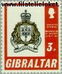 Gibraltar gib 283#  1971 Regiment Gibraltar  Postfris