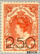Nederland NL 104  1920 Opruimingsuitgifte 250#1000 cent  Ongebruikt