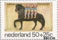 Nederland NL 1081 1975 Gevelstenen Postfris 50+25