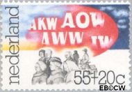 Nederland NL 1087 1976 Sociale voorzieningen Postfris 55+20