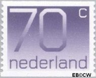 Nederland NL 1117a 1991 Cijfer type 'Crouwel' Postfris 70