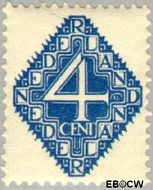 Nederland NL 113  1923 Diverse voorstellingen 4 cent  Ongebruikt