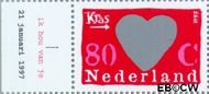 Nederland NL 1709c  1997 Kraszegels 80 cent  Postfris