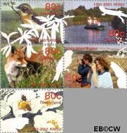 Nederland NL 1952#1956 2001 Vijf keer hart voor de natuur Postfris